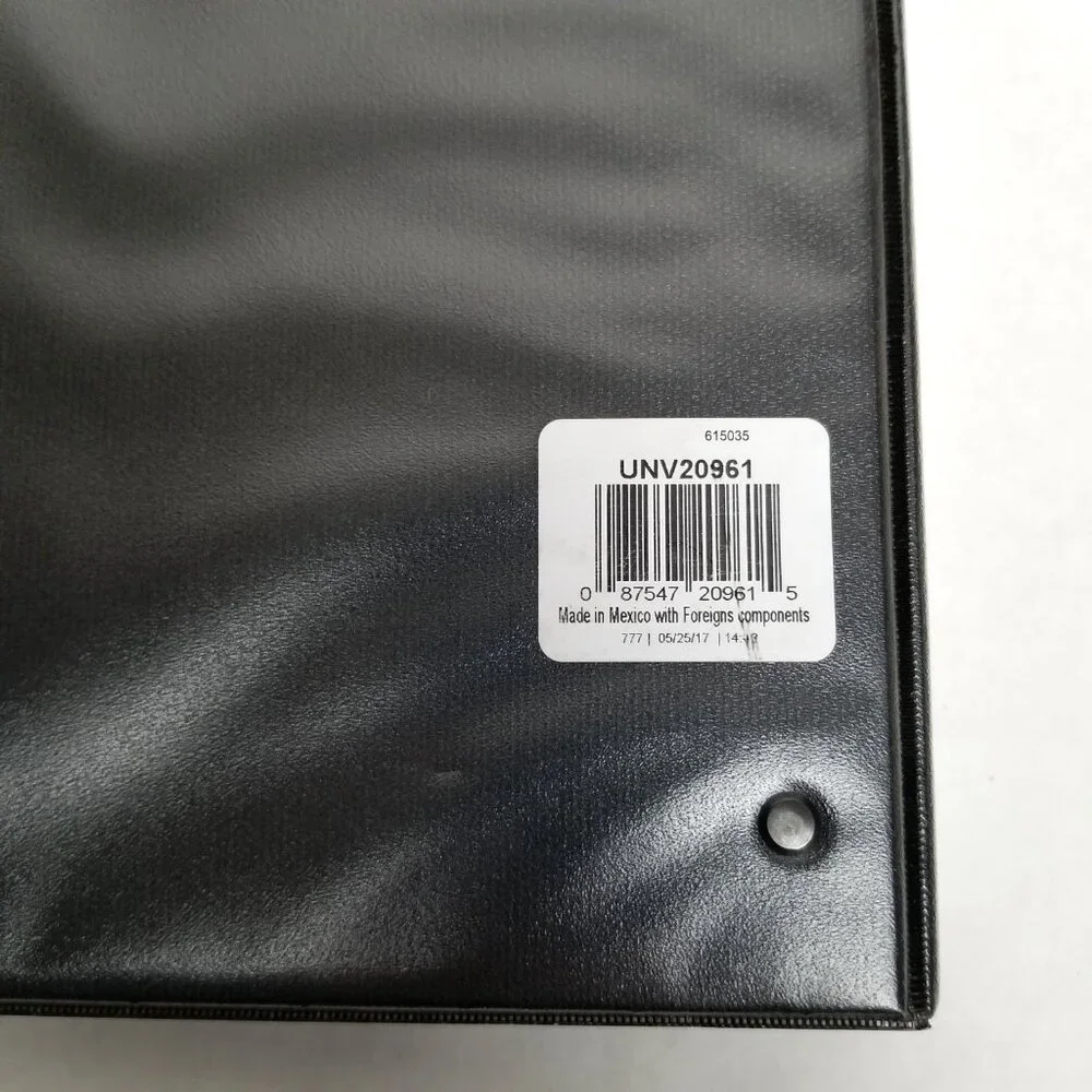 3 Ring Binders Lot Avery Universal Black 1 Inch Half Inch Office School